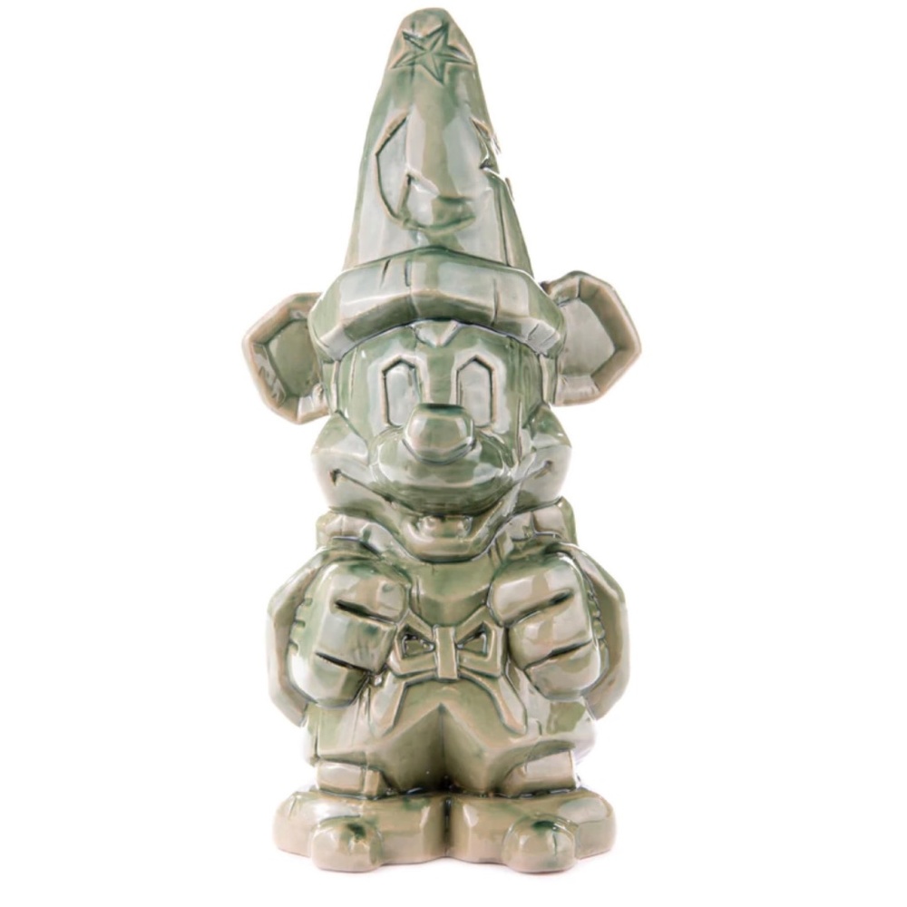 Ceramic Green Sorcerer Mickey Tiki Mug